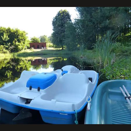 Cabane Limousine Au Bord D'Un Etang Bonnac-la-Côte Esterno foto